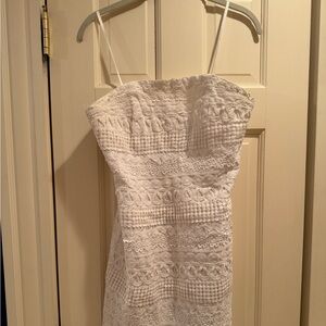 Vintage Lilly Pulitzer White Eyelet Dress